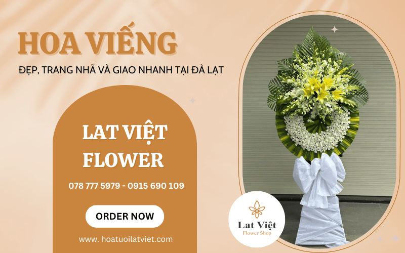hoa viếng
