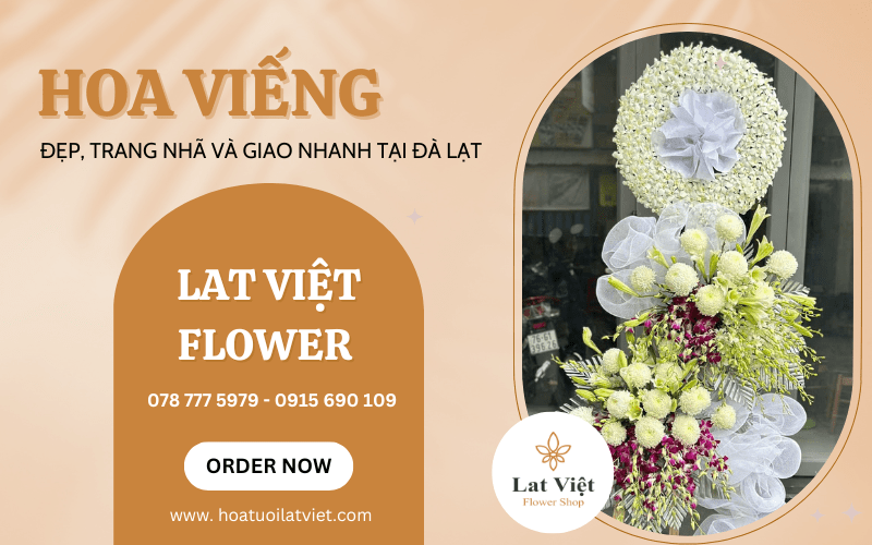 hoa viếng