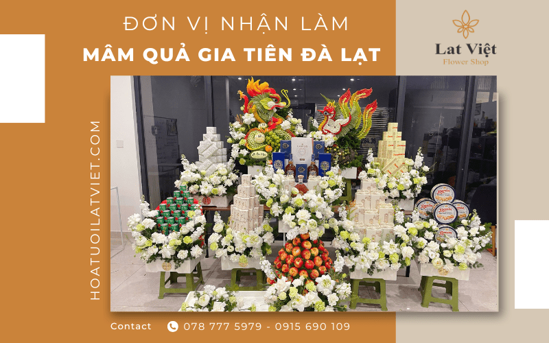 mâm quả gia tiên Đà Lạt