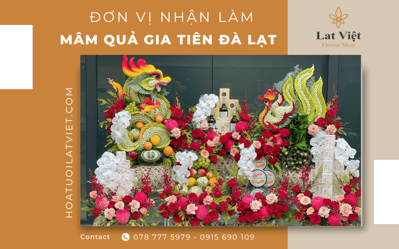mâm quả gia tiên Đà Lạt