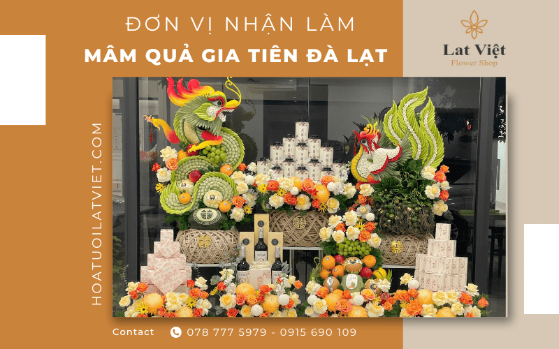 mâm quả gia tiên Đà Lạt