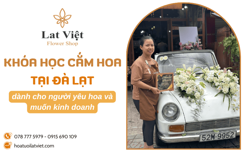 Khóa học dạy cắm hoa