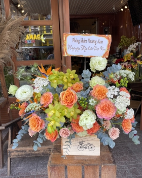 Giỏ Hoa Tươi - Hoa Chúc Mừng 