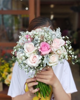Bó Hoa Tiệc Cưới - Hoa Tươi LV988