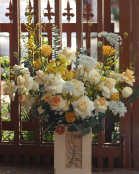 Giỏ Hoa Tươi  - Mẫu Hoa Xinh LV09