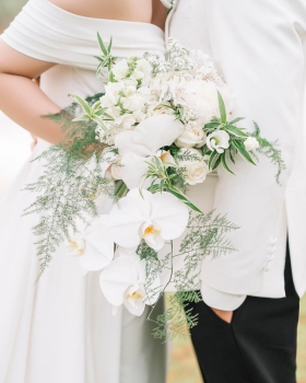 Hoa cưới ngoại cảnh - Hoa tươi LV 7429