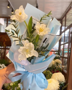 Bó Hoa Chúc Mừng - Bó Hoa Tươi LV-0003