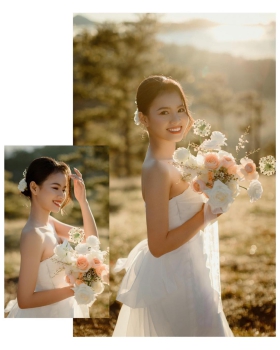 Hoa cưới ngoại cảnh - Hoa tươi LV 9753