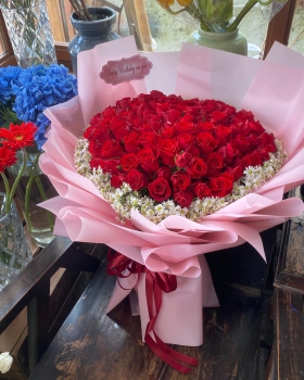 Bó Hoa Tươi Chúc Mừng Sinh Nhật - LV-0114