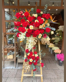 Kệ Hoa Khai Trương, Kệ Hoa Chúc Mừng - Kệ Hoa Tươi LV-0141