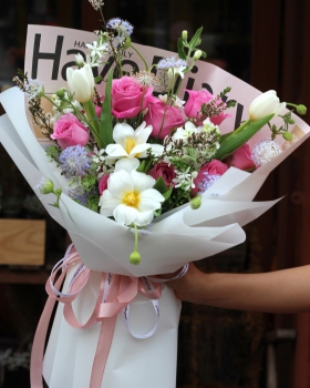 Bó Hoa Tươi Chúc Mừng Sinh Nhật - LV-0112