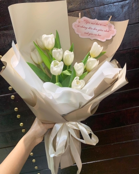 Bó Hoa Chúc Mừng - Bó Hoa Tươi LV-0004