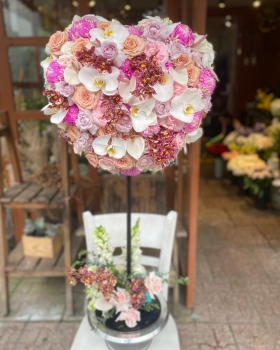 Kệ Hoa Khai Trương, Kệ Hoa Chúc Mừng - Kệ Hoa Tươi LV-0136