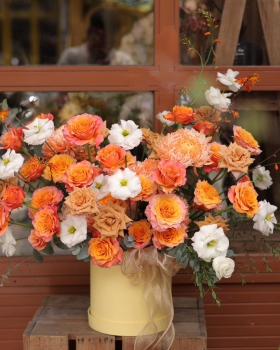 Giỏ Hoa Chúc Mừng, Giỏ Hoa Khai Trương - Giỏ Hoa Tươi LV-0226