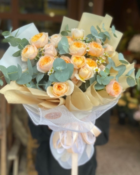 Bó Hoa Chúc Mừng - Bó Hoa Tươi LV-9536