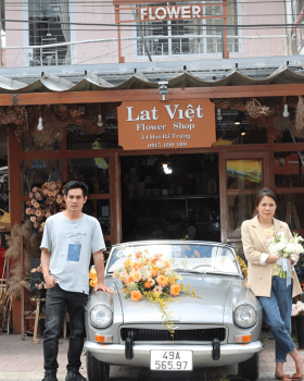 Xe Hoa - Hoa Tươi LV 8537