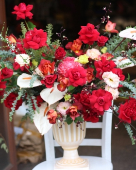 Giỏ Hoa Tươi - Mẫu Hoa Xinh LV-523