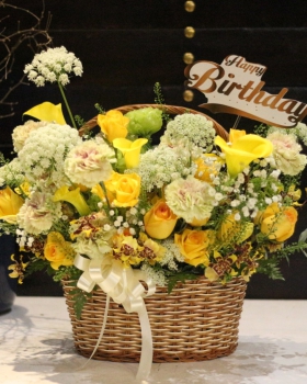 Giỏ Hoa Tươi Chúc Mừng Sinh Nhật LV-609