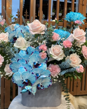 Giỏ Hoa Tươi Chúc Mừng - Hoa Khai Trương LV-1402