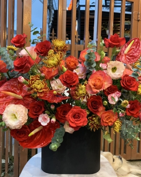 Giỏ Hoa Tươi Chúc Mừng Khai Trương LV-6206