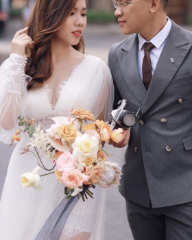 Hoa Cưới Tươi - Hoa Ngoại Cảnh LV003