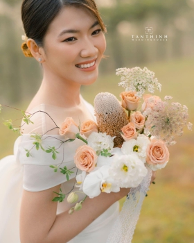 Hoa Cưới Chụp Ngoại Cảnh - Hoa Tươi LV1020