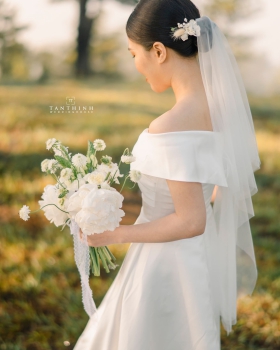 Hoa Cưới Chụp Ngoại Cảnh - Hoa Tươi LV020