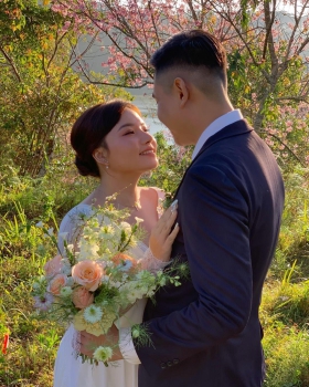 Hoa cưới ngoại cảnh - Hoa tươi LV 6328