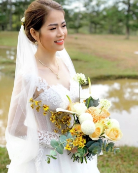 Hoa Cưới Chụp Ngoại Cảnh - Hoa Tươi LV7070