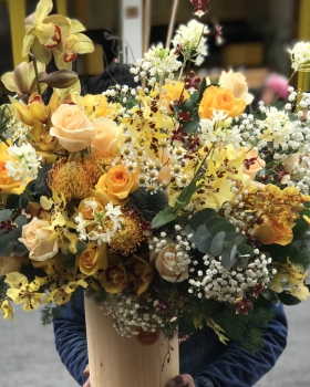 Giỏ Hoa Tươi Chúc Mừng - Hoa Khai Trương LV-1809