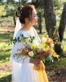 Hoa cưới ngoại cảnh - Hoa tươi LV 8532