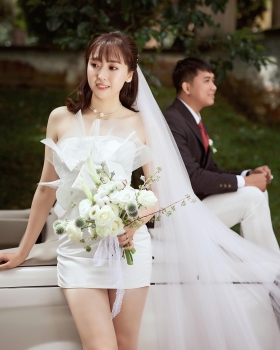 Hoa cưới ngoại cảnh - Hoa tươi LV 2336