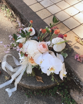 Hoa cưới ngoại cảnh - Hoa tươi LV 29412