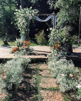 Hoa Sự Kiện - Trang Trí Cổng Hoa Cưới LV086