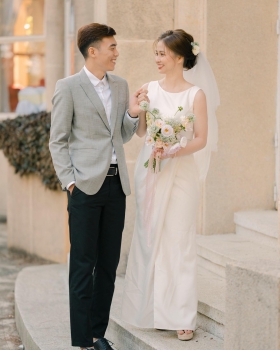 Hoa cưới ngoại cảnh - Hoa tươi LV 5632