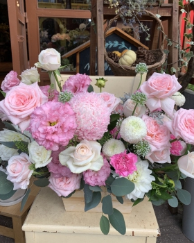 Giỏ Hoa Chúc Mừng, Giỏ Hoa Khai Trương - Giỏ Hoa Tươi LV-0217