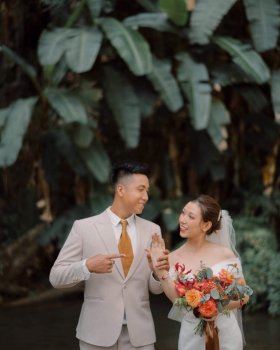 Hoa cưới ngoại cảnh - Hoa tươi LV 8436