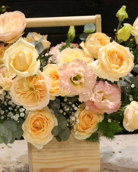 Giỏ Hoa Chúc Mừng, Giỏ Hoa Khai Trương - Giỏ Hoa Tươi LV-0213