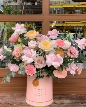 Giỏ Hoa Chúc Mừng, Giỏ Hoa Khai Trương - Giỏ Hoa Tươi LV-0206