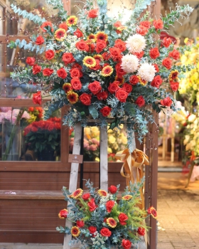 Kệ Hoa Khai Trương - Kệ Hoa Tươi LV-2282