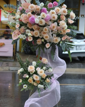 Kệ Hoa Khai Trương, Kệ Hoa Chúc Mừng - Kệ Hoa Tươi LV-0131