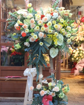 Kệ Hoa Khai Trương, Kệ Hoa Chúc Mừng - Kệ Hoa Tươi LV-0120