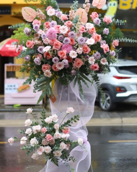 Kệ Hoa Khai Trương, Kệ Hoa Chúc Mừng - Kệ Hoa Tươi LV-0119