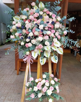 Kệ Hoa Khai Trương, Kệ Hoa Chúc Mừng - Kệ Hoa Tươi LV-0112