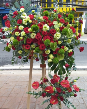 Kệ Hoa Khai Trương, Kệ Hoa Chúc Mừng - Kệ Hoa Tươi LV-0123