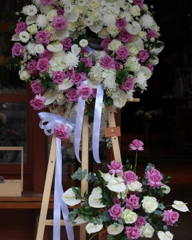 Kệ Hoa Tươi Chia Buồn LV5665