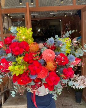 Giỏ Hoa Tươi Chúc Mừng - Hoa Khai Trương LV-0V73