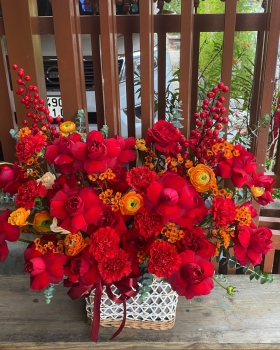 Giỏ Hoa Tươi Chúc Mừng - Hoa Khai Trương LV-0W73