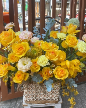 Giỏ Hoa Tươi Chúc Mừng Sinh Nhật LV-6622