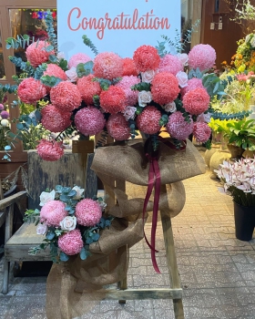 Kệ Hoa Tươi Chúc Mừng LV - S076